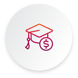 online education loan icon